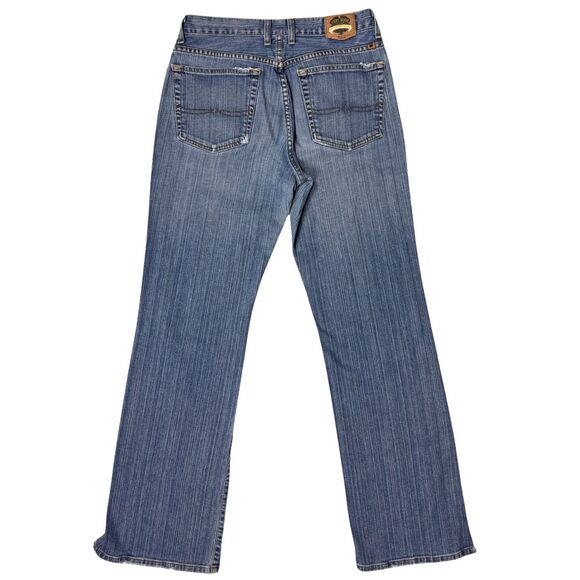 Lucky Brand Womens Jeans Lazy Day Jean Long Length Size 31 USA Distressed Grunge - Picture 2 of 9